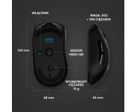 LOGITECH G703 Lightspeed czarna 910-005640 - 506258 - zdjęcie 8